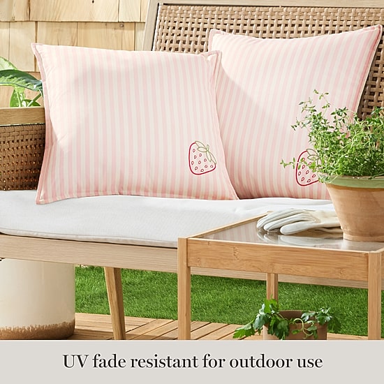 Martha Stewart Spring May Embroidered 2-pc. Rectangular Throw Pillow