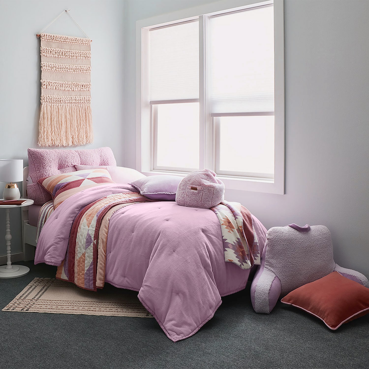 Bearpaw Layton  Plush Reversible Comforter Set