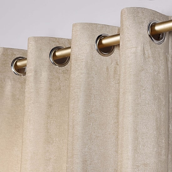 SUPERIOR® Noor Grommet Top Energy Saving Light-Filtering Set of 2 Curtain Panel
