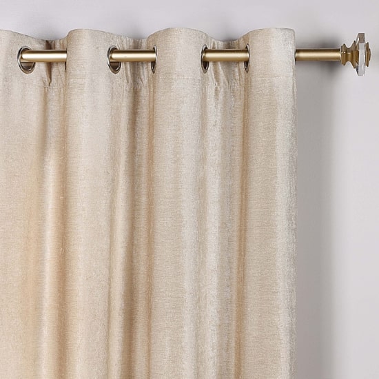 SUPERIOR® Noor Grommet Top Energy Saving Light-Filtering Set of 2 Curtain Panel