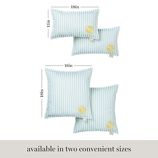 Martha Stewart Spring May Embroidered 2-pc. Rectangular Throw Pillow