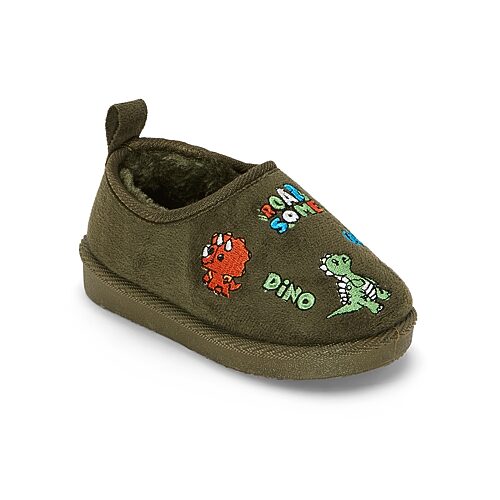 First Steps By Stepping Stones Babies' Boys Slip-on Shoe In Green