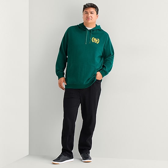 Shaquille O'Neal XLG™ Mens Long Sleeve Active Big and Tall Hoodie