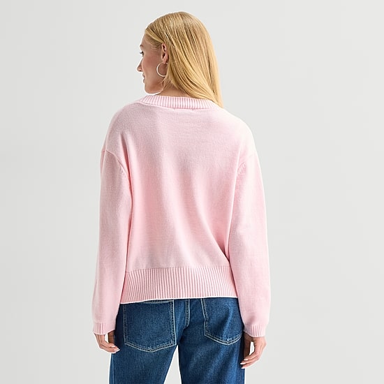 Forever 21 Womens V Neck Long Sleeve Open Front Juniors Cardigan