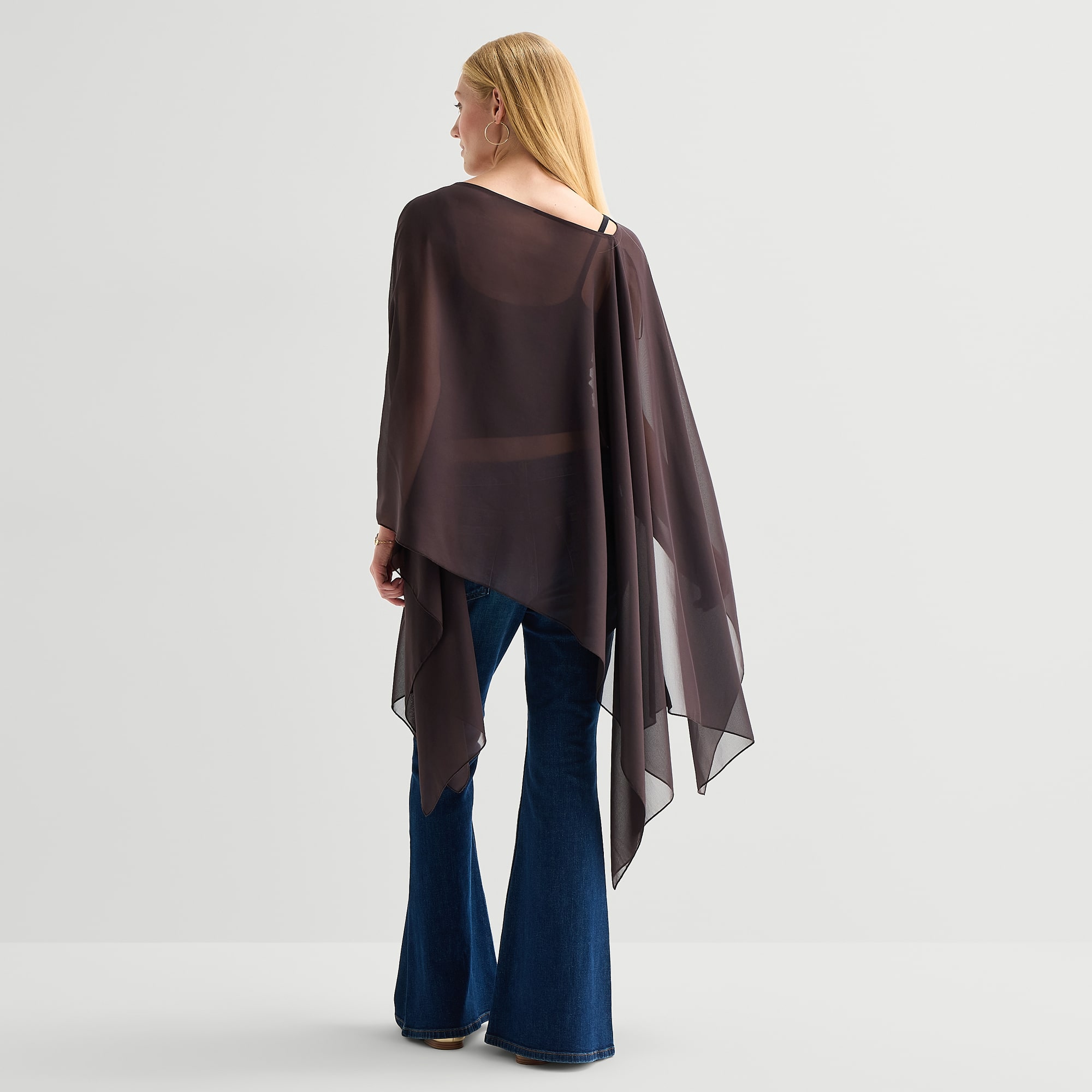 Forever 21 Womens Juniors Sleeveless Poncho