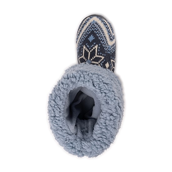 Muk Luks Womens Memory Foam Slip Resistant Bootie Slippers