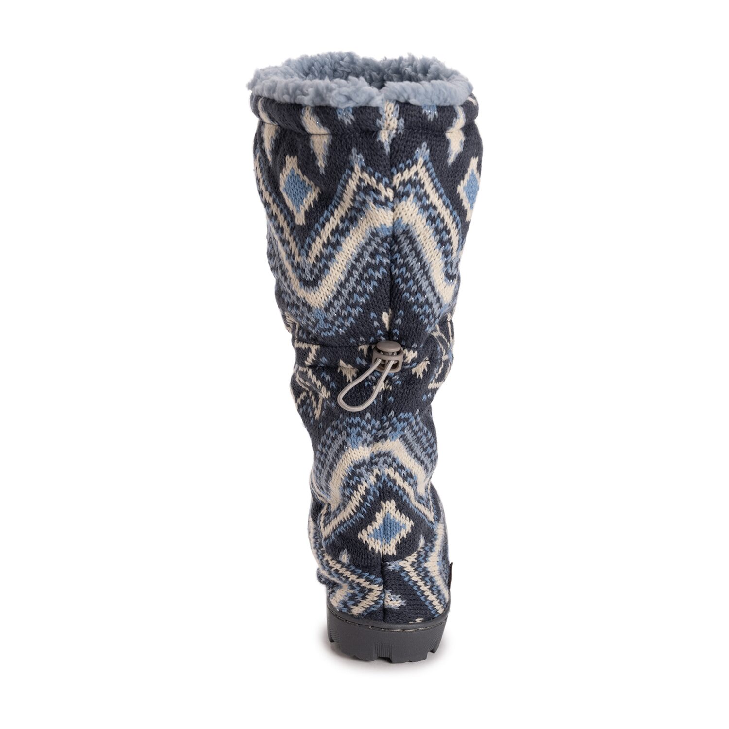Muk Luks Ml F 26 Ds Slippers Womens Memory Foam Slip Resistant Bootie Slippers