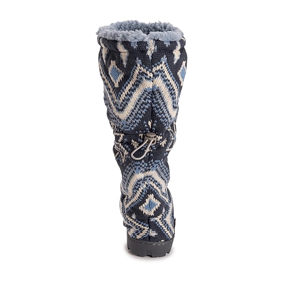 Muk Luks Womens Memory Foam Slip Resistant Bootie Slippers