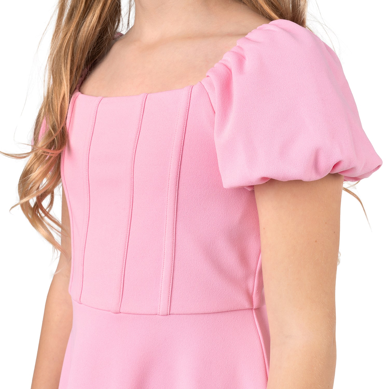Rare Editions Big Kid Girls Short Sleeve Balloon A-Line Dress