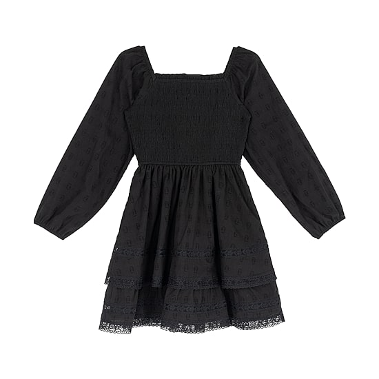 Rare Editions Big Kid Girls Long Sleeve A-Line Dress