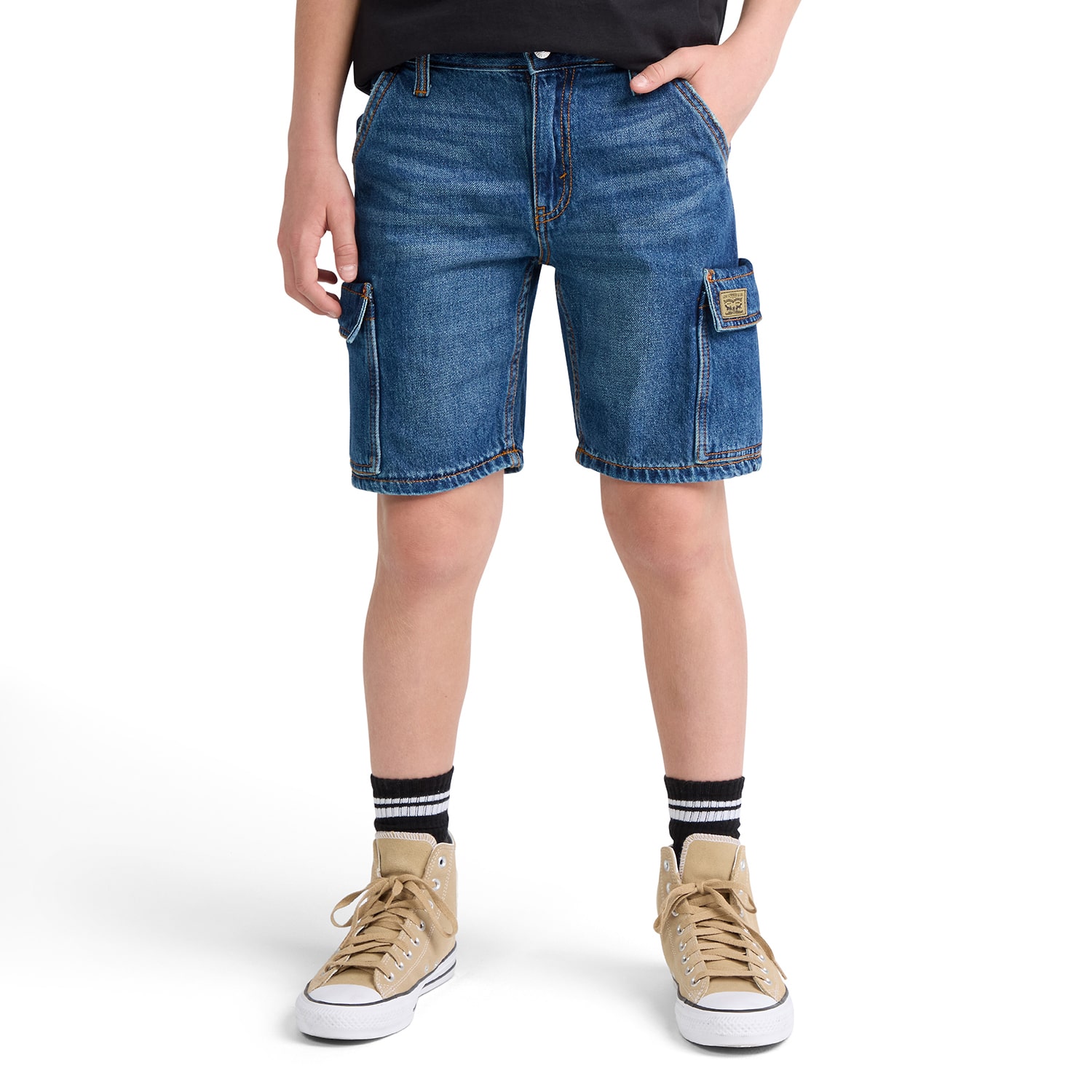 Levi's® Big Kid Boys Adjustable Waist Denim Short