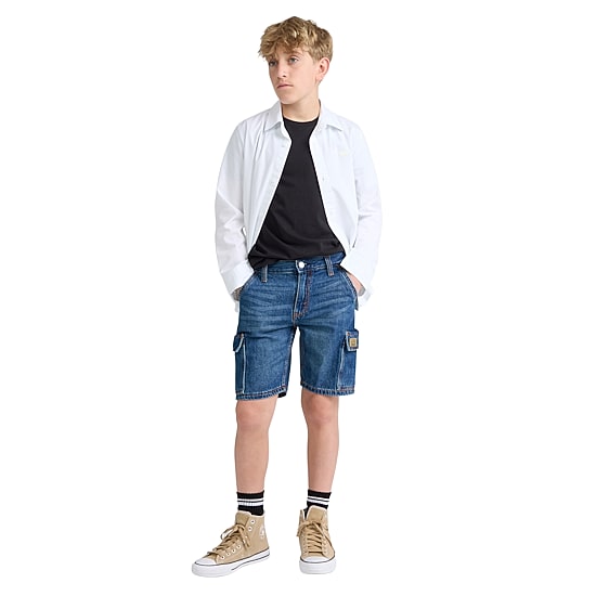 Levi's® Cargo Big Kid Boys Adjustable Waist Denim Short