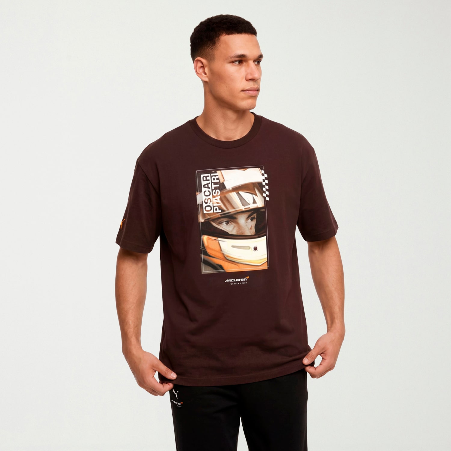 PUMA Mens Crew Neck Short Sleeve Regular Fit Graphic T-Shirt