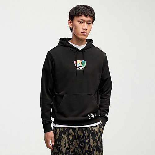 Novelty Puma Mens Long Sleeve Fleece Hoodie, Medium, Black