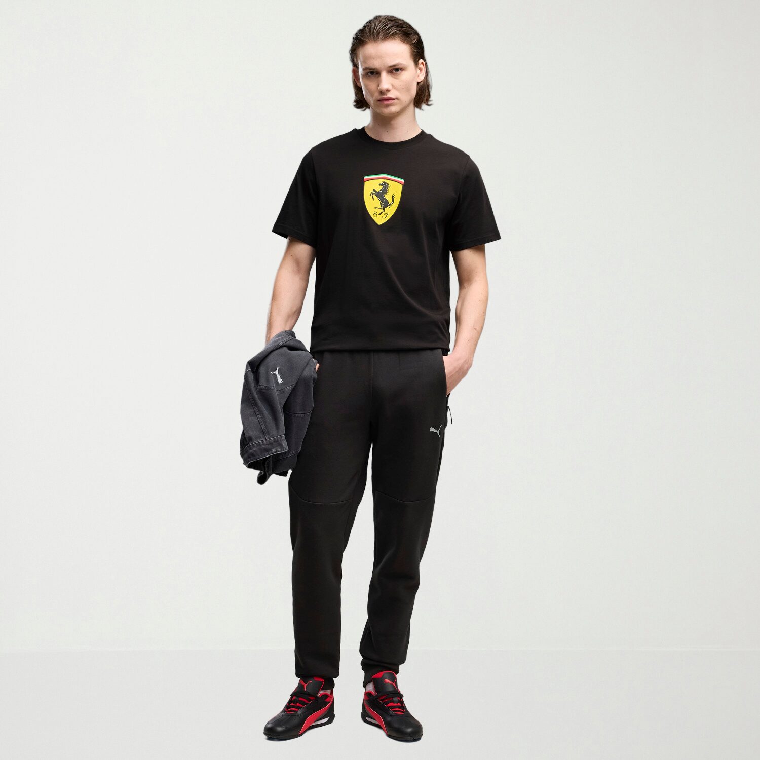 Puma Mens Crew Neck Short Sleeve Regular Fit Graphic T-Shirt