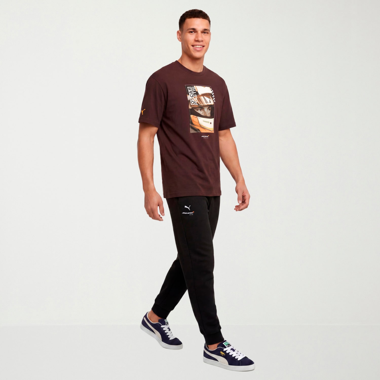 PUMA Mens Crew Neck Short Sleeve Regular Fit Graphic T-Shirt