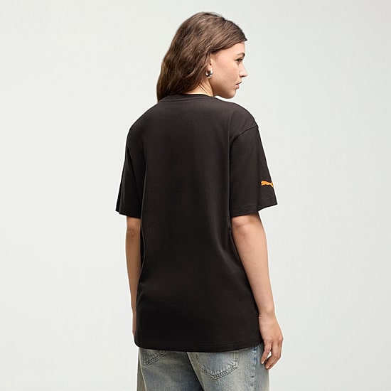 Puma Mens Crew Neck Short Sleeve Regular Fit Graphic T-Shirt