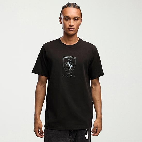 Puma Mens Crew Neck Short Sleeve Regular Fit Graphic T-Shirt