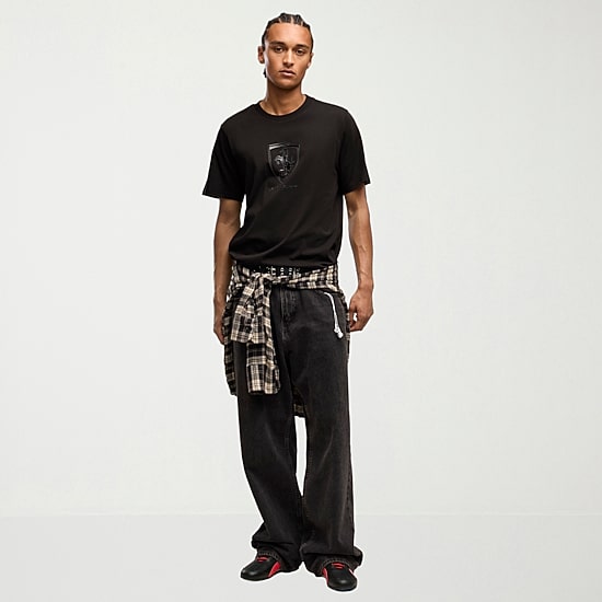 Puma Mens Crew Neck Short Sleeve Regular Fit Graphic T-Shirt