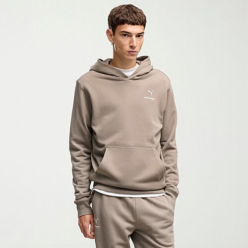 Novelty Mens Long Sleeve Hoodie In Brown