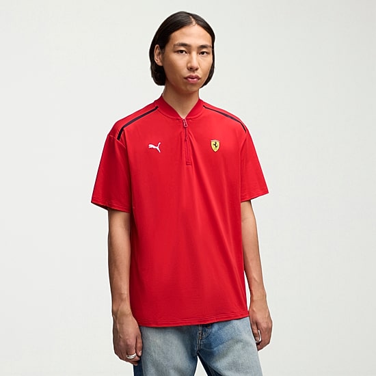 Novelty Puma Mens Regular Fit Short Sleeve Polo Shirt