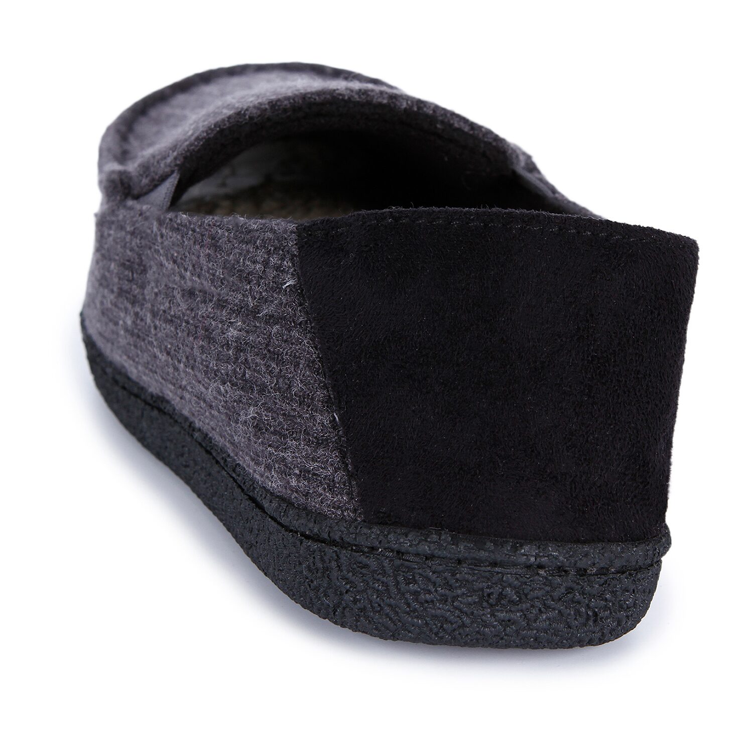 Isotoner Collapsible Heel Sweater Mens Moccasin Slippers
