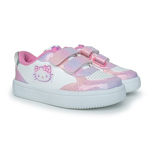 Hello Kitty Babies' Toddler Girls Velcro Strap Sneakers In White