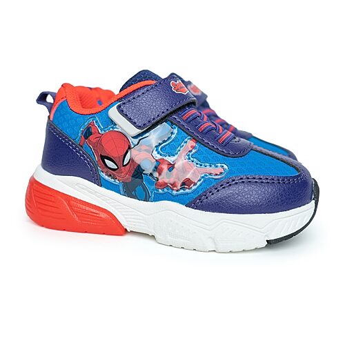 Ground Up Babies' Spiderman Toddler Boys Spiderman Sneakers In Blue