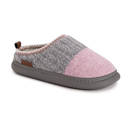 Muk Luks Womens Memory Foam Slip Resistant Clog Slippers