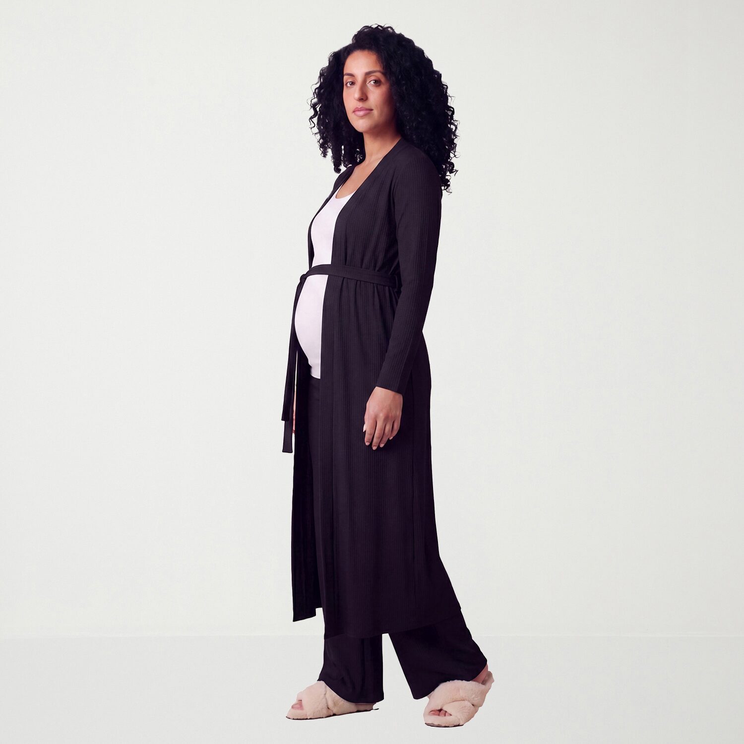 24seven Comfort Apparel Maternity Pant Set