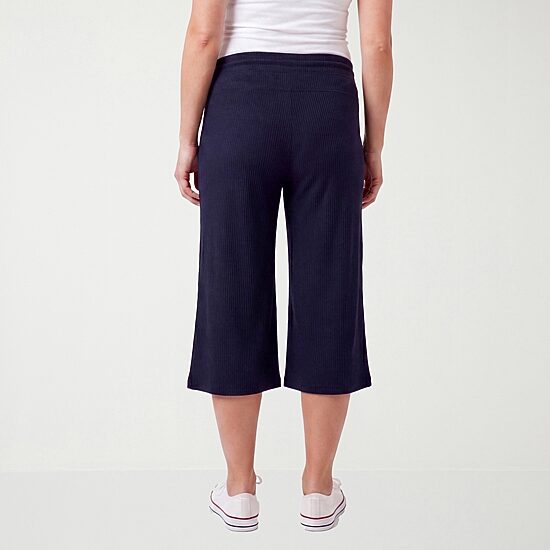 24seven Comfort Apparel Womens Maternity Flare Pull-On Pant