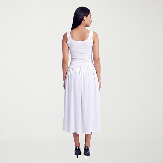 24seven Comfort Apparel Womens Maternity Scoop Neck Sleeveless A-Line Dress