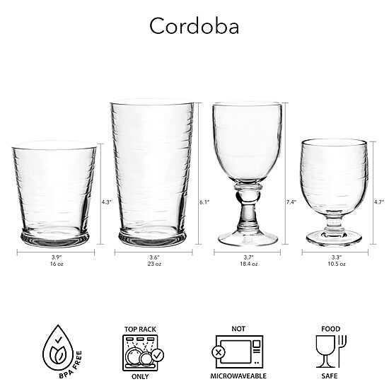 Tarhong 6-pc. Wine Glass