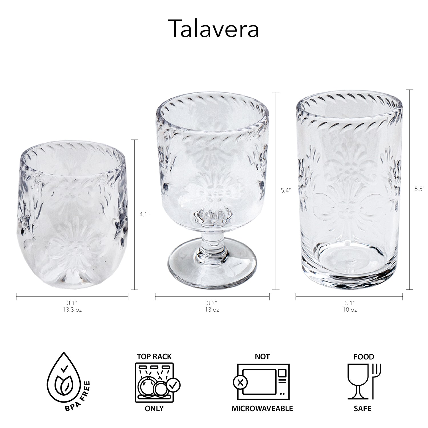 Tarhong 6-pc. Wine Glass