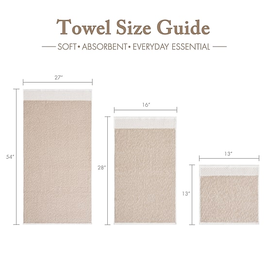 Madison Park Hayden 6-pc. Quick Dry Bath Towel Set