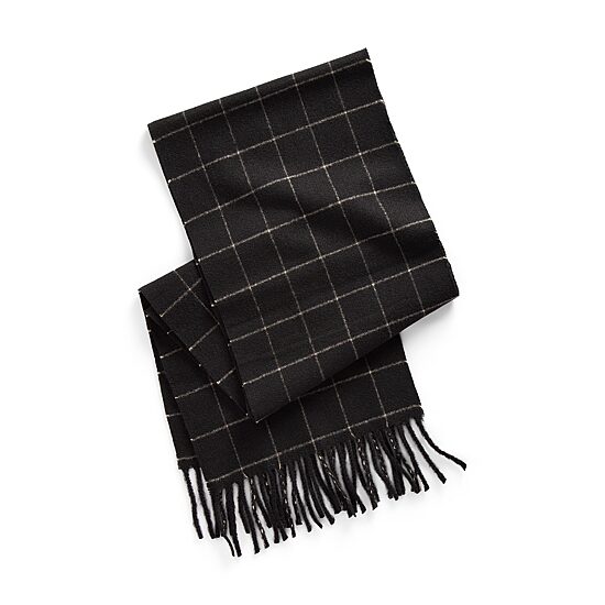 Stafford Mens Classic Grid Scarf