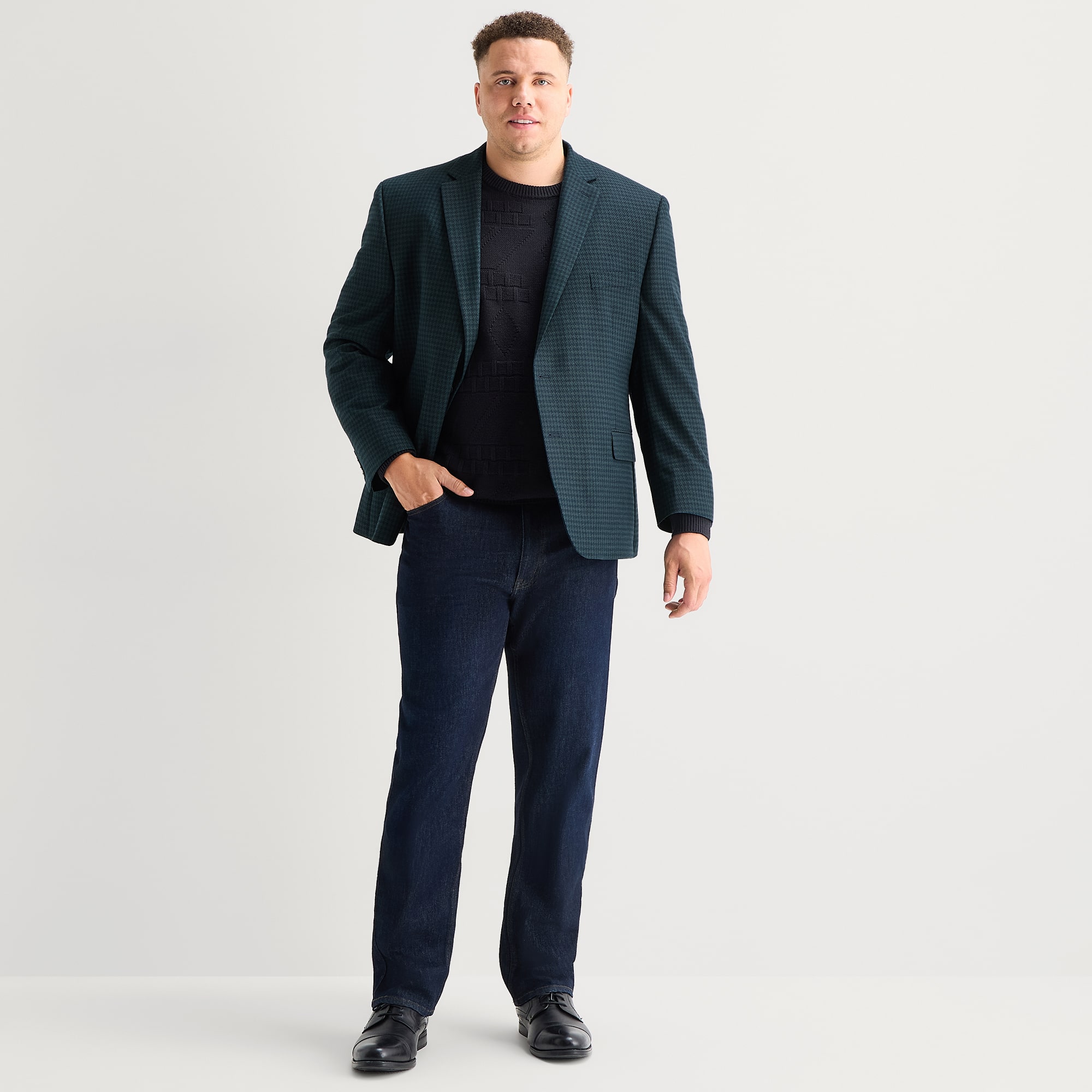 Shaquille O'Neal XLG™ Mens Big and Tall Regular Fit Sport Coat