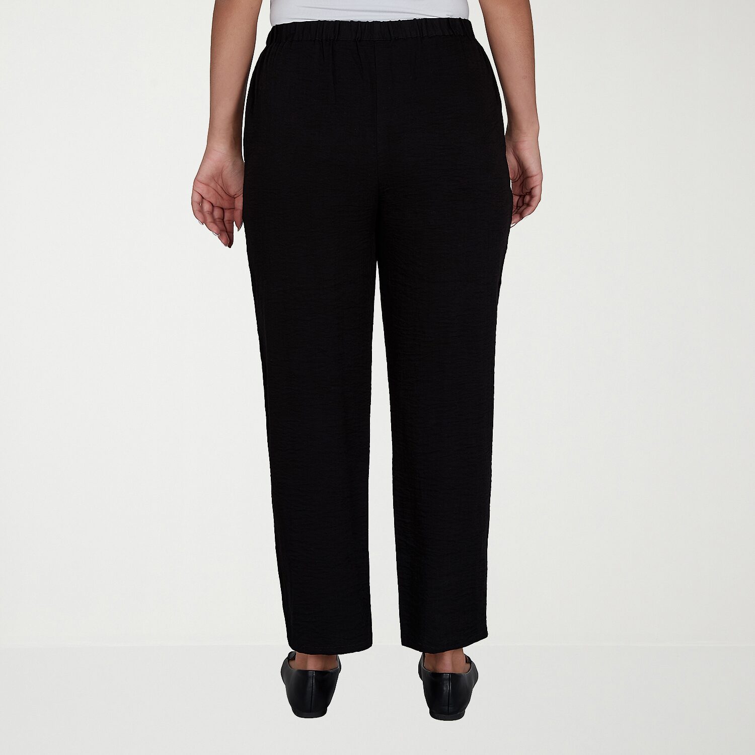 Alfred Dunner Womens Ankle Pull-On Pant