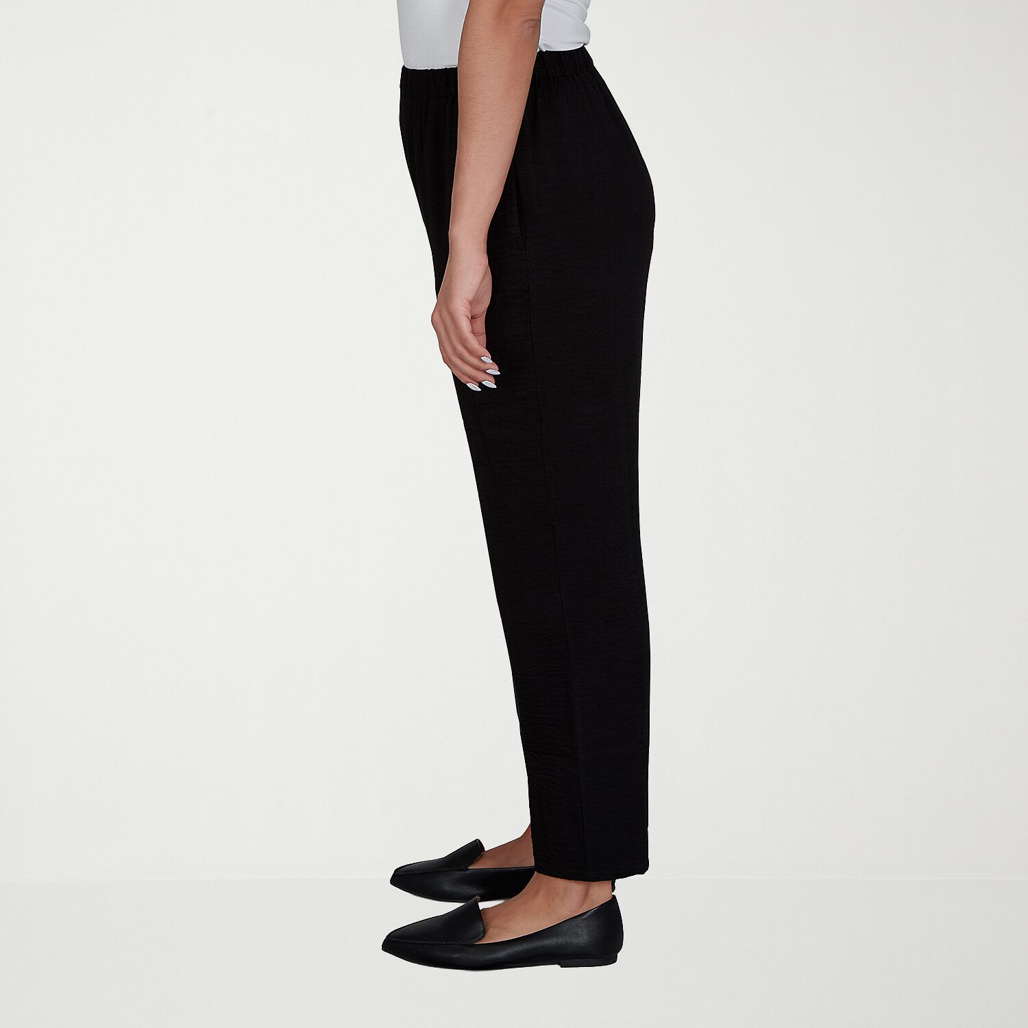 Alfred Dunner Womens Ankle Pull-On Pant
