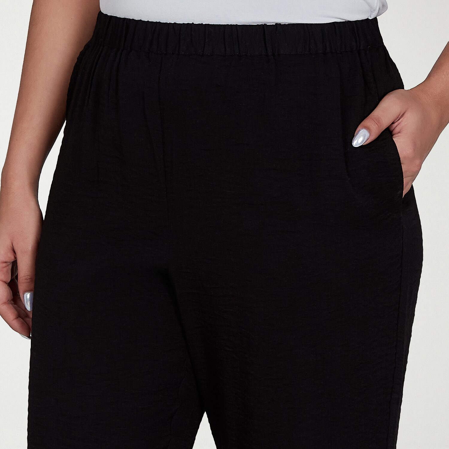 Alfred Dunner Womens Ankle Pull-On Pant