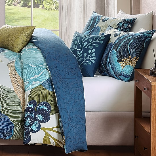 Bebejan Teal Tapestry 5-pc. Reversible Comforter Set