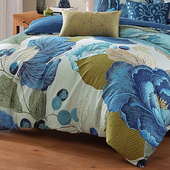 Bebejan Teal Tapestry 5-pc. Reversible Comforter Set