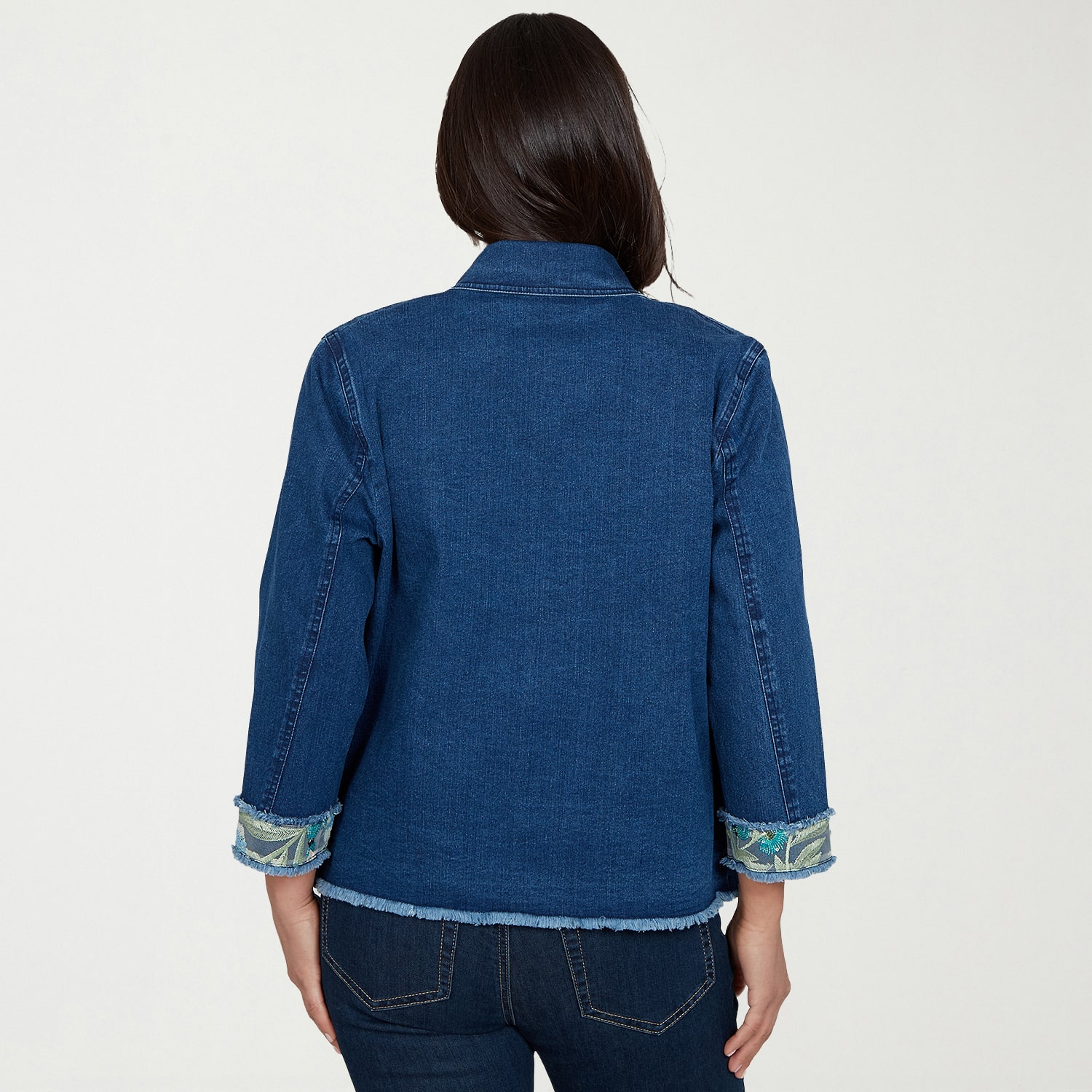 ALFRED DUNNER EMBELLISHED SEQUIN JACKET