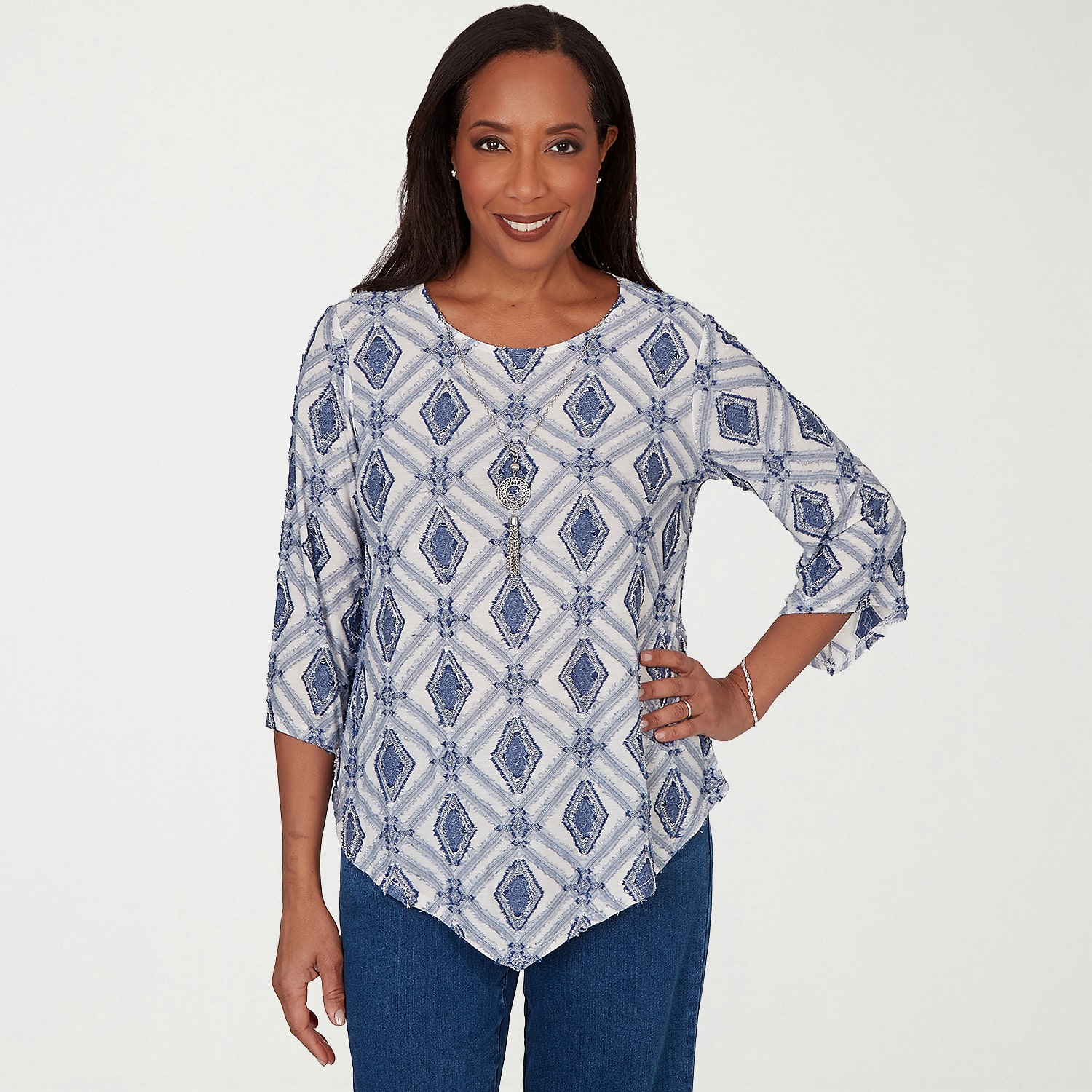 ALFRED DUNNER DIAMOND TEXTURE