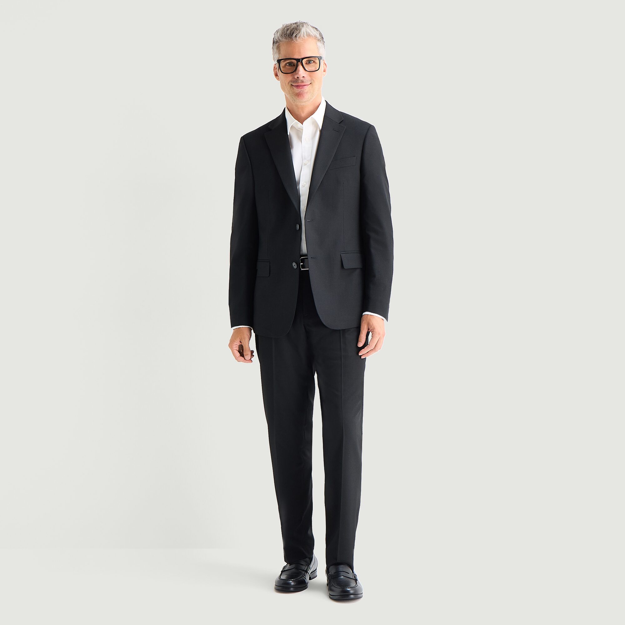 Van Heusen Birdseye Mens Stretch Fabric Modern Fit Suit Jacket