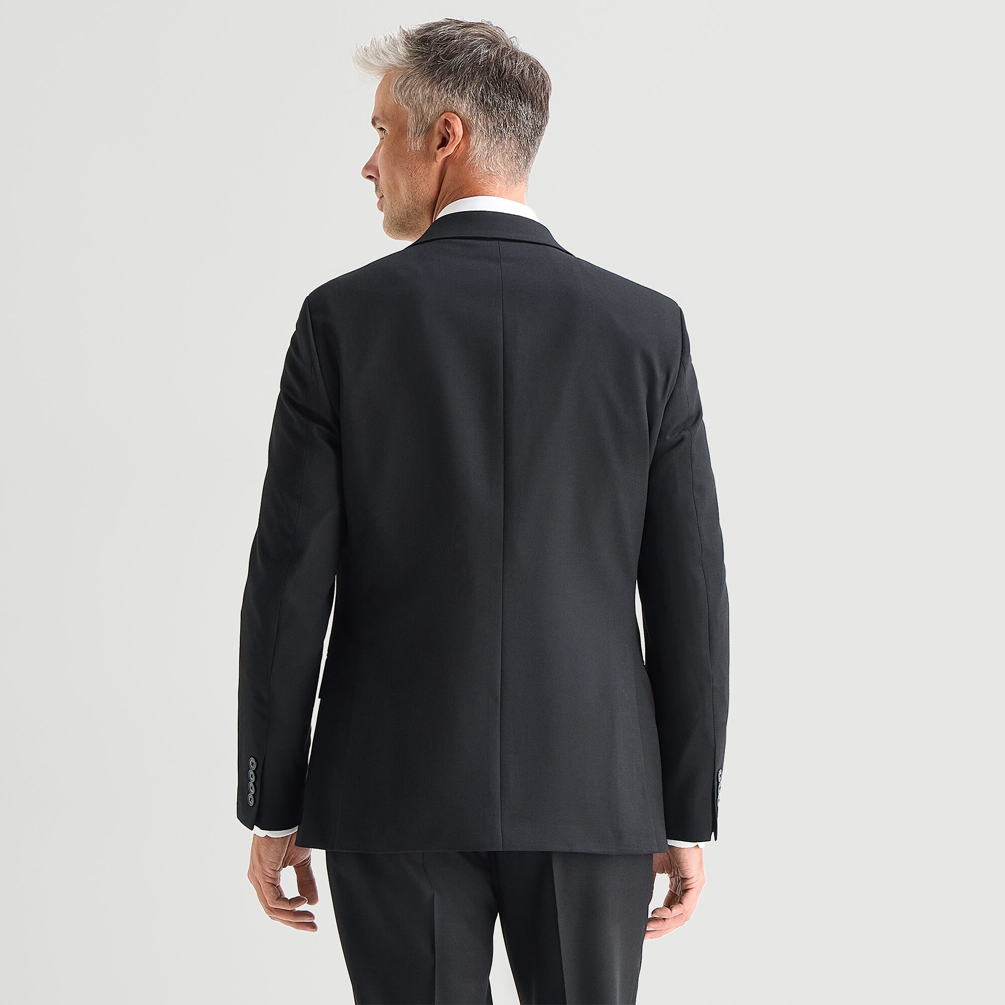Van Heusen Birdseye Mens Stretch Fabric Modern Fit Suit Jacket