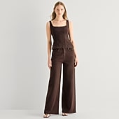 a.n.a Womens Highest Rise Wide Leg Jean