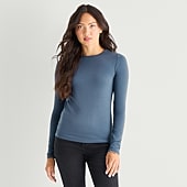 A.N.A Womens Crew Neck Long Sleeve T-Shirt