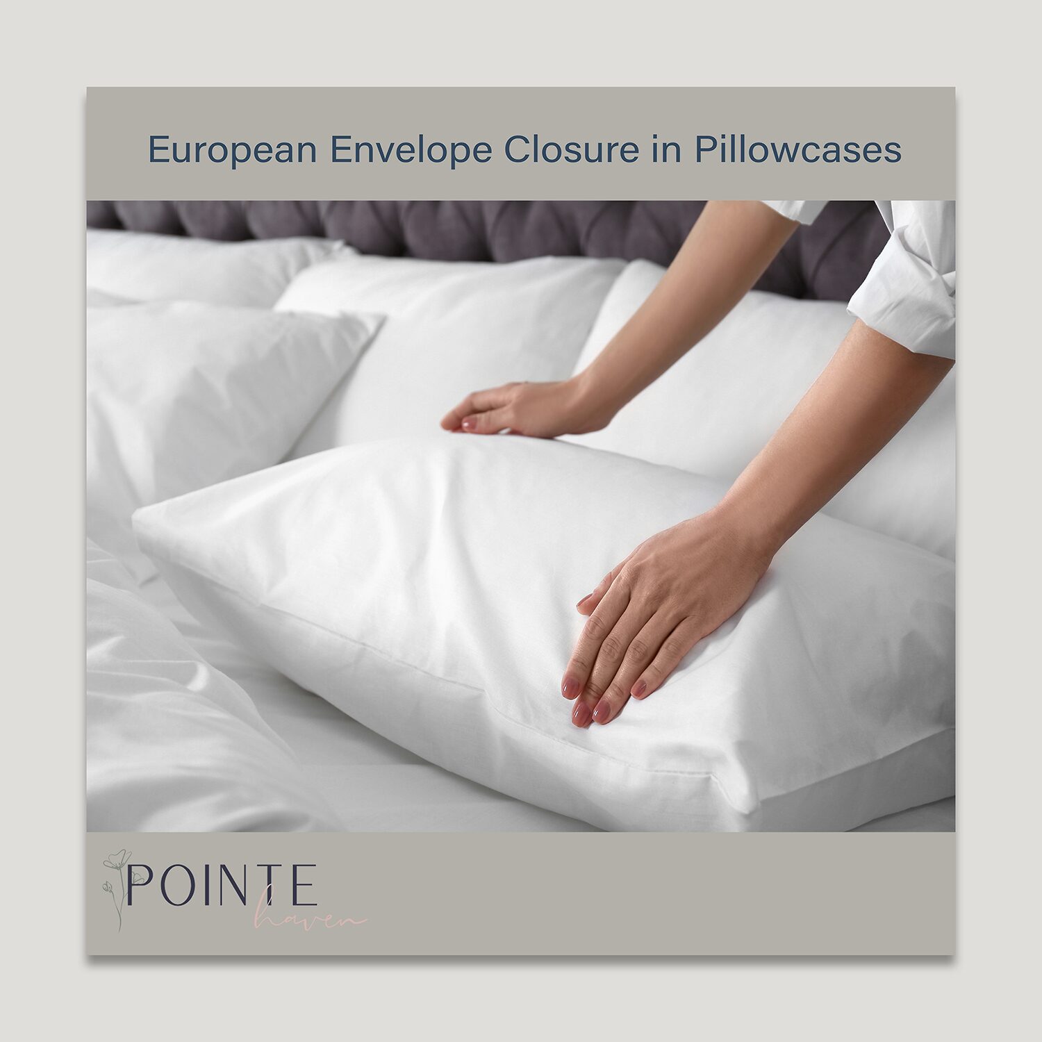 Pointehaven Long Staple Cotton Percale Triple Line 300tc Sheet Set
