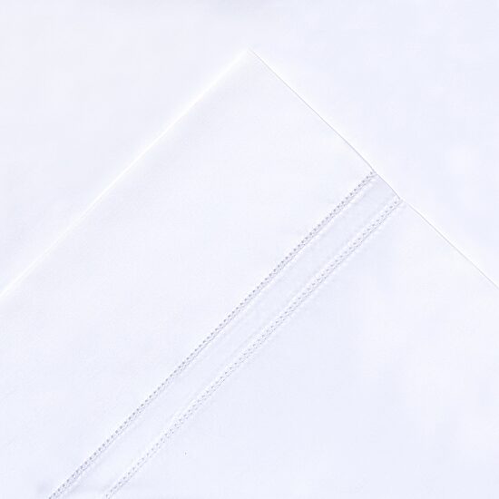 Pointehaven Long Staple Cotton Sateen Double Hemstitch 625 Pillowcases